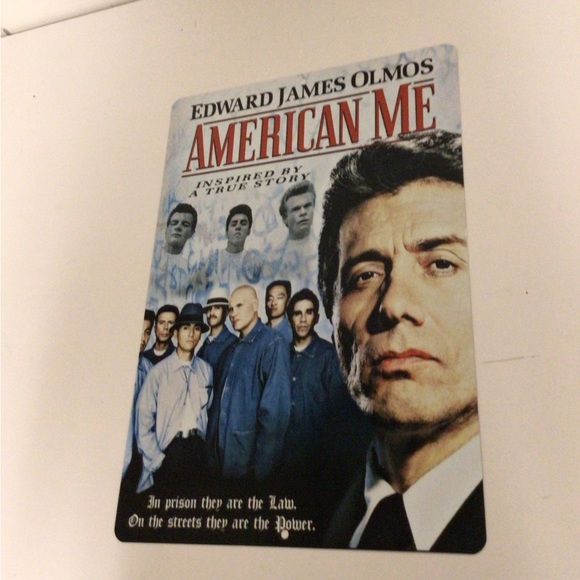 American Me Edward James Olmos movie print metal tin sign - Picture 2 of 5
